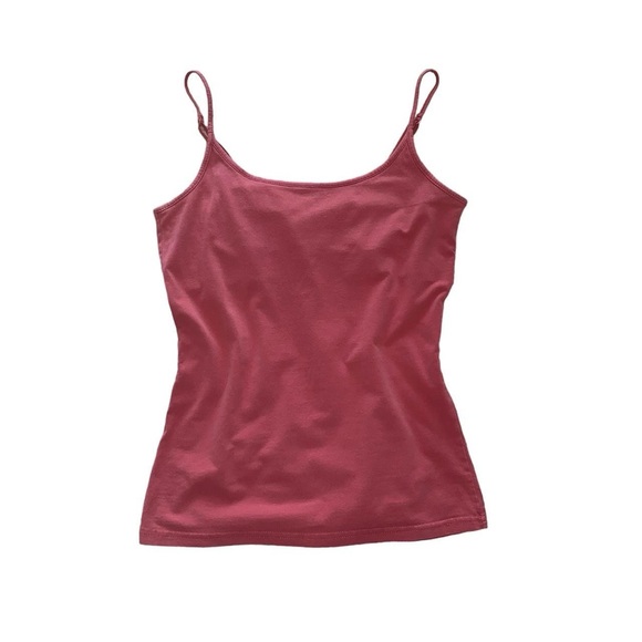 Merona Tops - BASIC CAMI W/ BUILT-IN SPORTS BRA & ADJUSTABLE STRAPS · SIZE XS, FITS XS-M